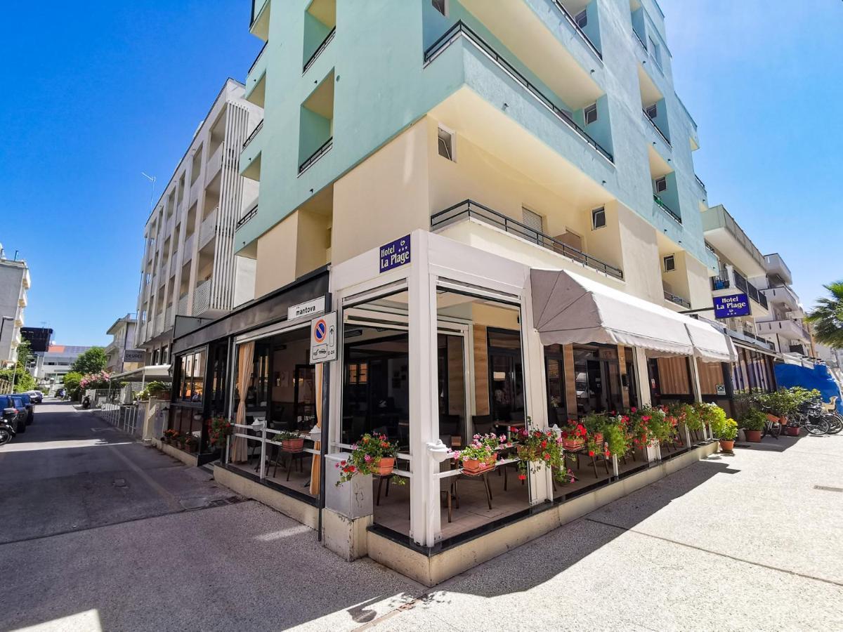 Hotel La Plage Cattolica Exteriör bild